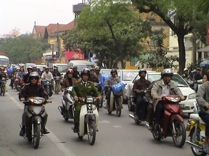 Hanoi , stadszicht