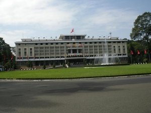 Ho Chi Minh city  (Saigon) paleis van de hereniging.