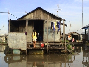 Zuid Vietnam   Leven op het water  in  de Mekong delta