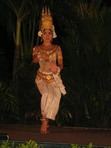 Zuid Vietnam  Can Tho  traditionele dans