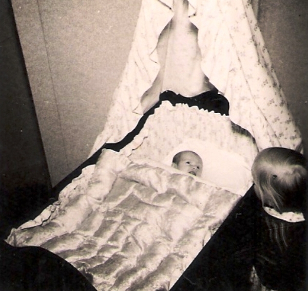 Marleen en Maritte vlak na geboorte