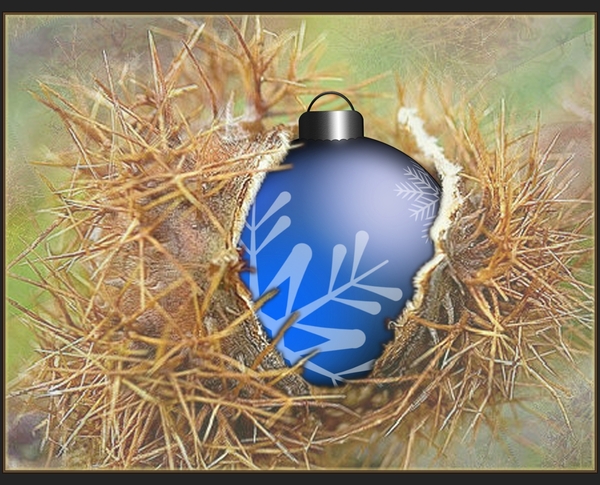 kerstbal, bolster
