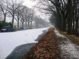 het kanaal neeroeteren verkleind