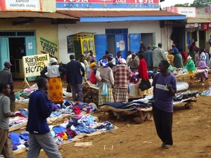 Kapsoit onderweg naar regenwoud Kakamega