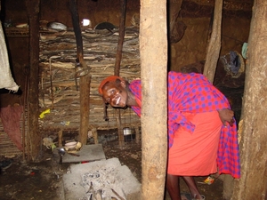 Masai hut