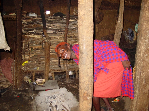 Masai hut