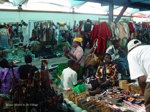 Masai markt in de Village Market Nairobi Muthaigha