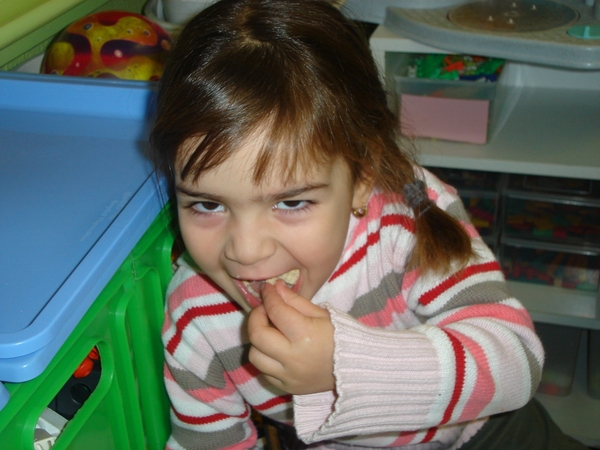 Ana vindt het z lekker!