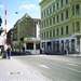1e Checkpoint Charlie _controlepost  _naar Amerikaanse sector