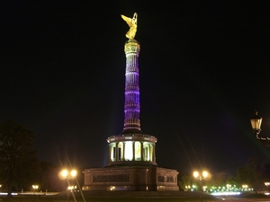 3c Tiergarten  _Siegessäule _by night