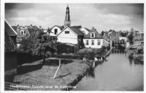 Toren vanaf indijksbrug 1957