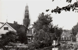 Toren vanaf indijksbrug 1960 (?)