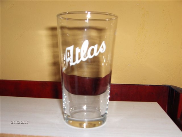 atlas 5,h=12,5cm,d=6,7cm,25cl