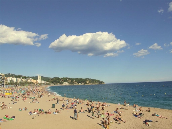 Strand van Lloret De Mar