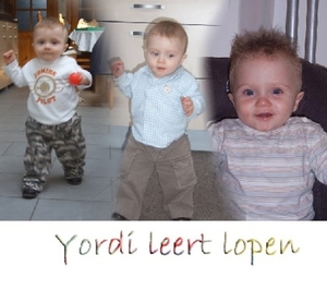 Yordi leert lopen