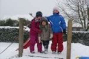 spelen in de sneeuw 2009