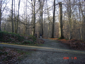 Philip en Claude in de verte.