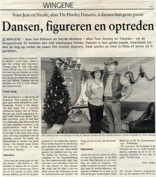 In de krant