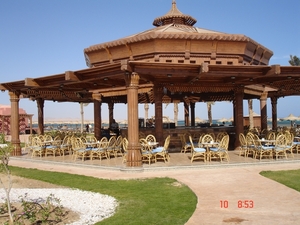 Beachbar aan het strand