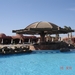De poolbar waar men rustig een glaasje kon drinken