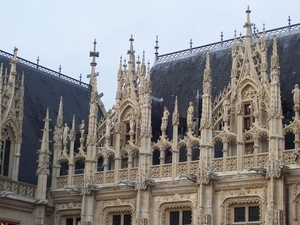 145- Het Parlement Einde bezoek aan de stad Rouen