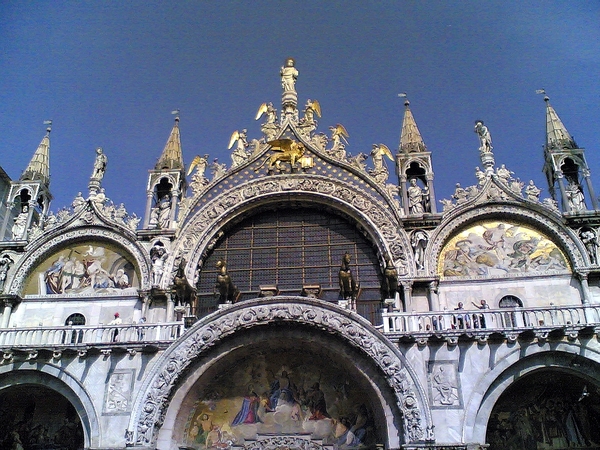 1b Venetie _San Marcobasiliek _facade _detail