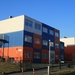 Woonblokken van containers