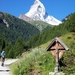 Matterhorn op weg naar Swartzee, start vanuit Zermatt