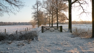 Winter landschap