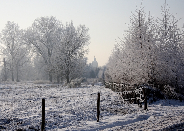 kerk winter Ittervoort