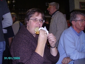 Ingrid heeft duidelijk grote honger