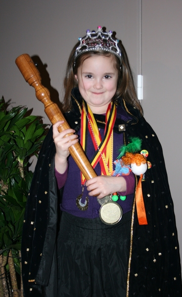 31 jan 2009 Liesel als prinses carnaval