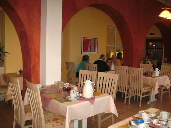 ontbijt na overnachting onderweg