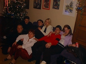 kerstmis 1999 heel de fam.