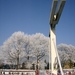 brug in de sneeuw lovnsekanaaldijk tilburg