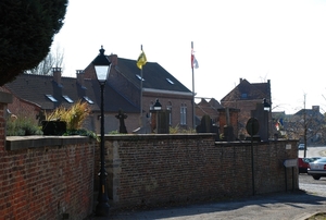 Oude kerhofmuur