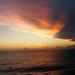 Zons ondergang op zee