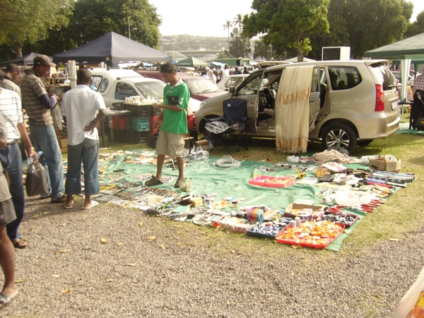 De flooi markt in Durban