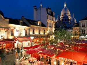 landen Frankrijk - Parijs - Place du Tertre (Medium)