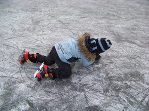 Ook het vallen hoort er ook bij