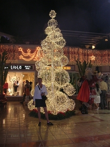jackie in playa de america kerstsfeer