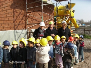 nieuwe school in aanbouw Wippelgem