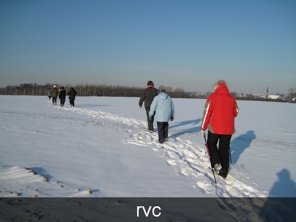 sneeuw wandelen kav genieten nerem