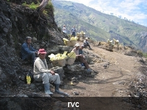 solferdragers op de Ijen