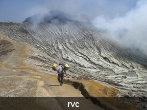 solferdragers op de Ijen