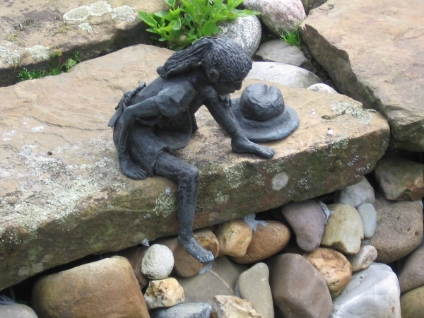 Mijn dochter in brons