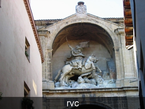 Logrono: Jacobus als matamores