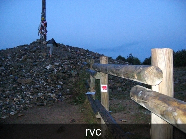 kav; camino; compostela; santiago; cruz de ferro