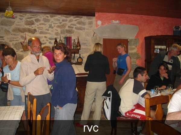 galicia: refugio met spanjaarden, fransen, denen, slovenen, ieren