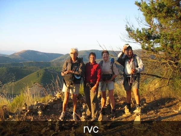 Tevreden pelgrims... we did it!